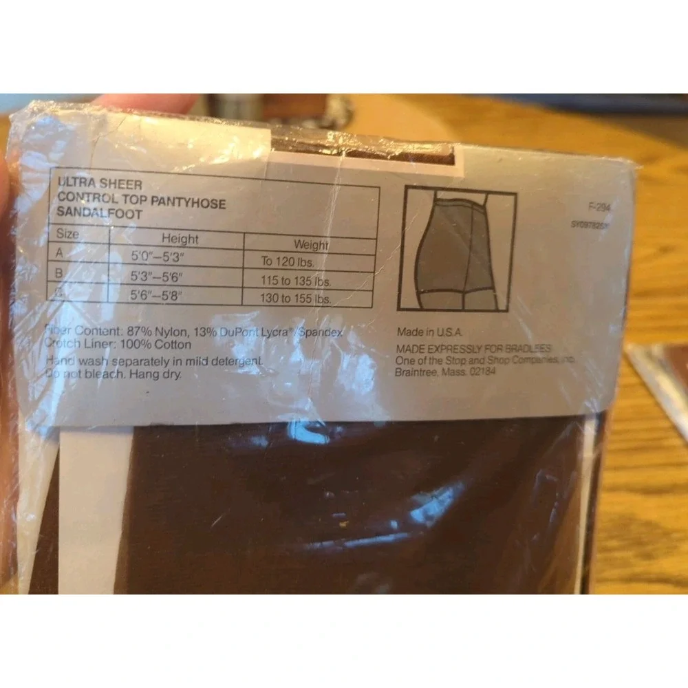 New Womens Stockings Size A Beacon Hill Perfect‎ Brown Ultra Shear Control Top